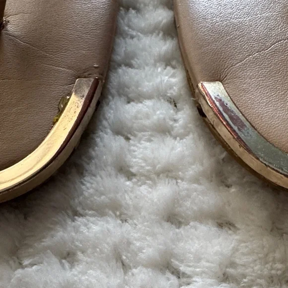👡 A New Day Nude Sandals – Women’s Size 6.5 – Gold Detail - Picture 2 of 9